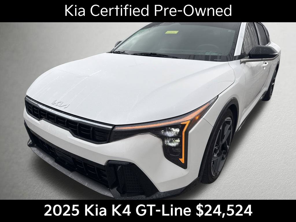 Certified 2025 Kia K4 GT-Line w/ GT-Line Sunroof Package FWD image 8