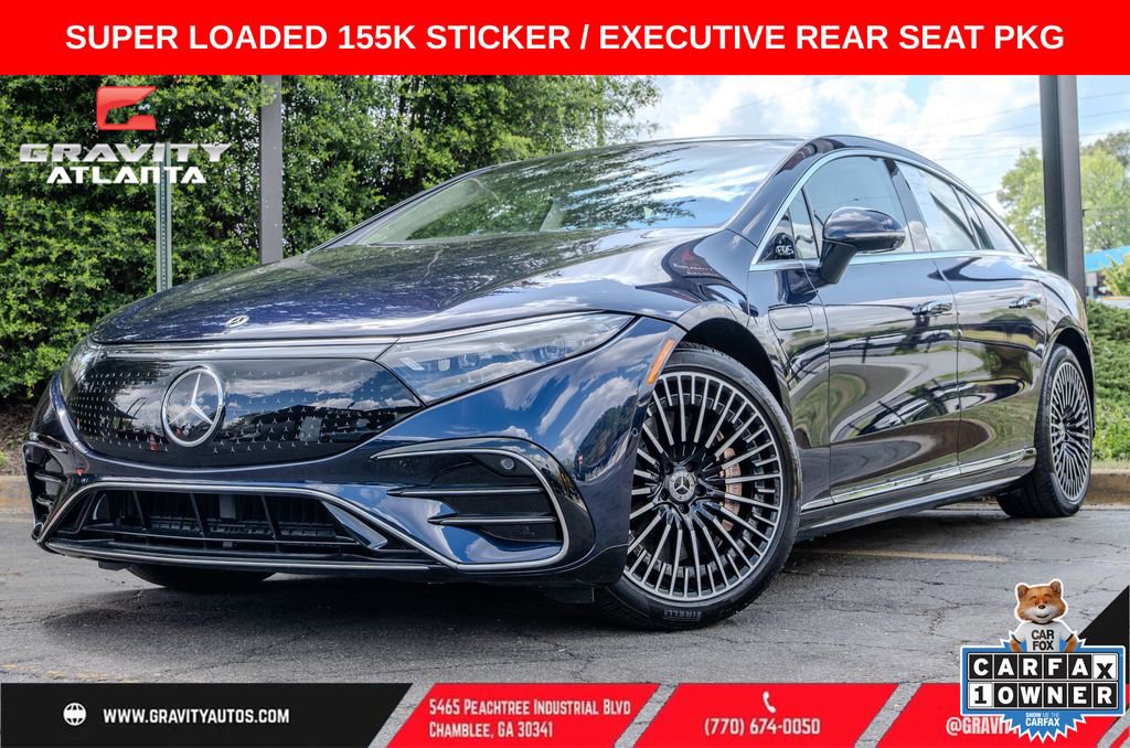 Used 2023 Mercedes-Benz EQS 580 4MATIC Sedan image 1