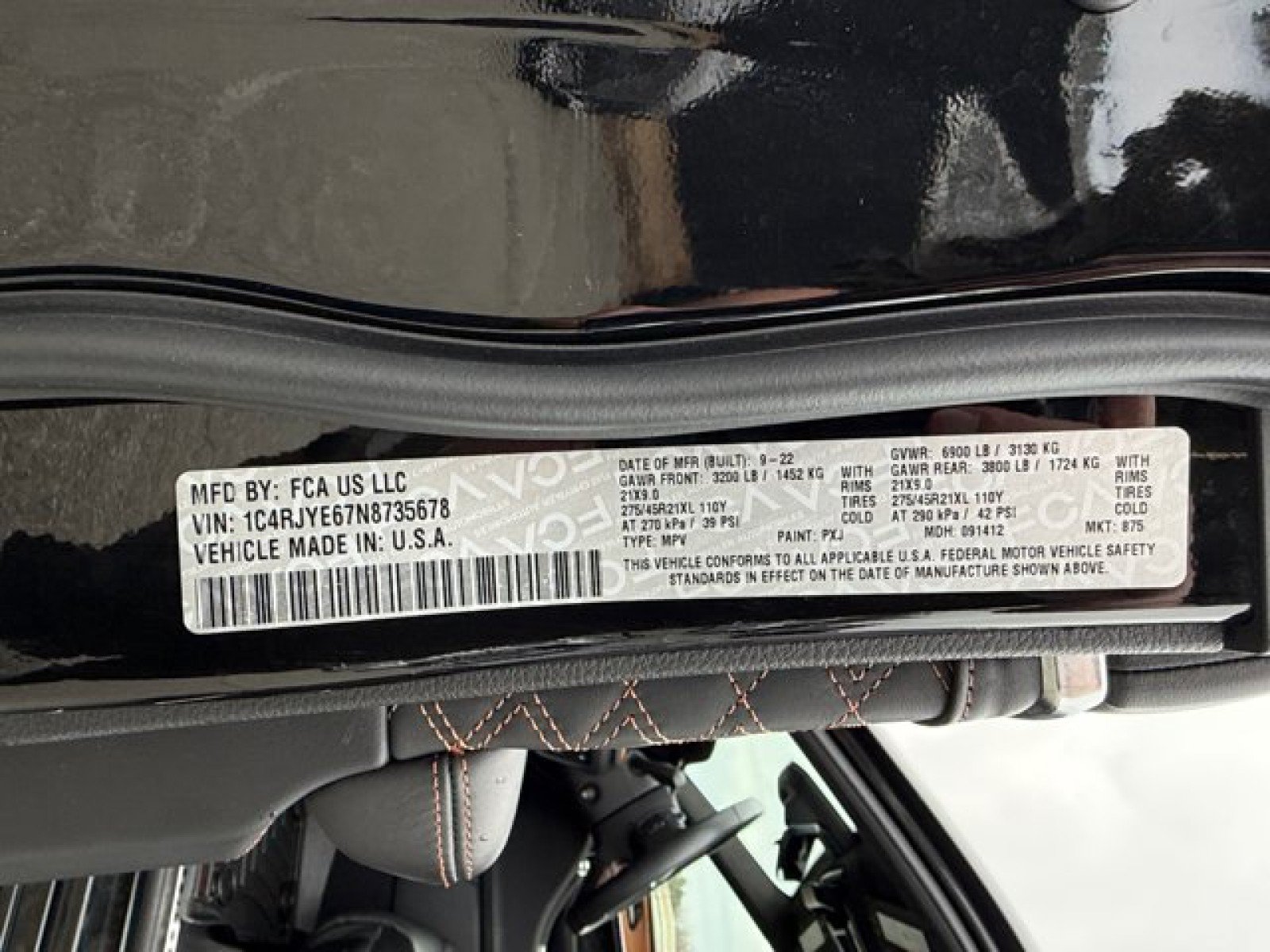 Used 2022 Jeep Grand Cherokee Summit AWD/4WD image 23