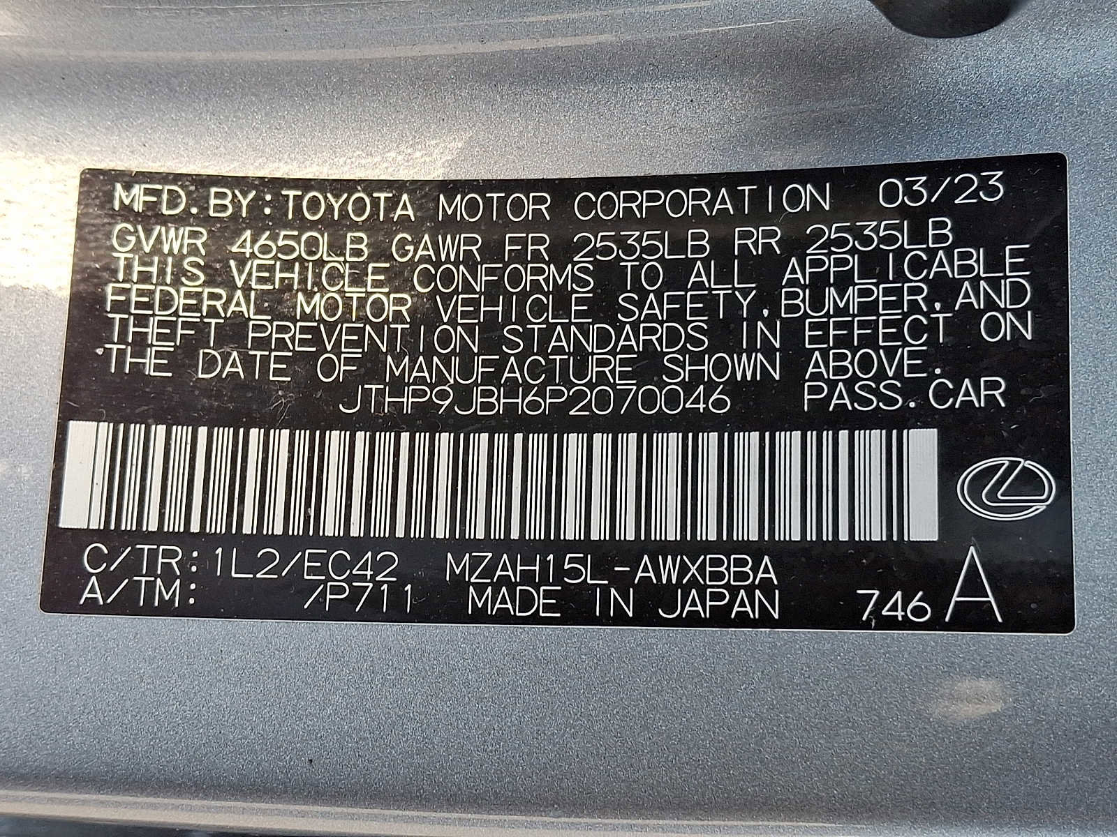 Used 2023 Lexus UX 250h AWD w/ Premium Package image 25