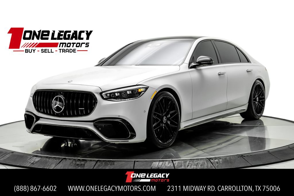 Used 2024 Mercedes-Benz S 63 AMG S w/ Carbon Fiber Exterior Package image 1
