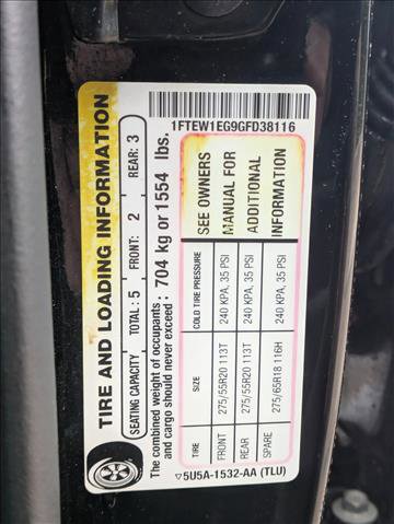 Used 2016 Ford F150 Platinum w/ Equipment Group 701A Luxury AWD/4WD image 15