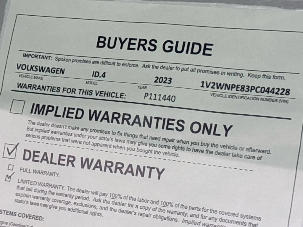Certified 2023 Volkswagen ID.4 Pro S AWD/4WD image 26