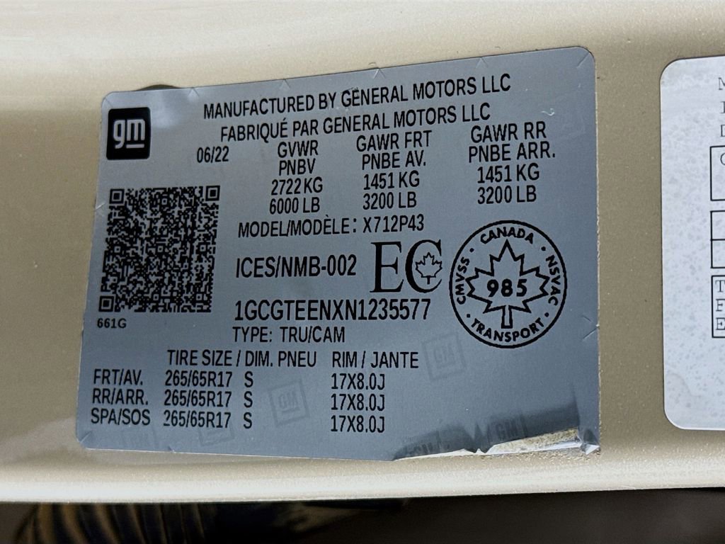 Used 2022 Chevrolet Colorado ZR2 image 32