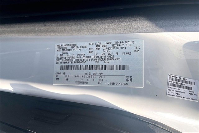 Certified 2023 Ford Transit 250 Low Roof w/ Exterior Upgrade Package image 34