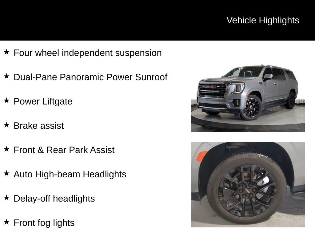 Used 2023 GMC Yukon XL SLT w/ SLT Premium Package AWD/4WD image 38