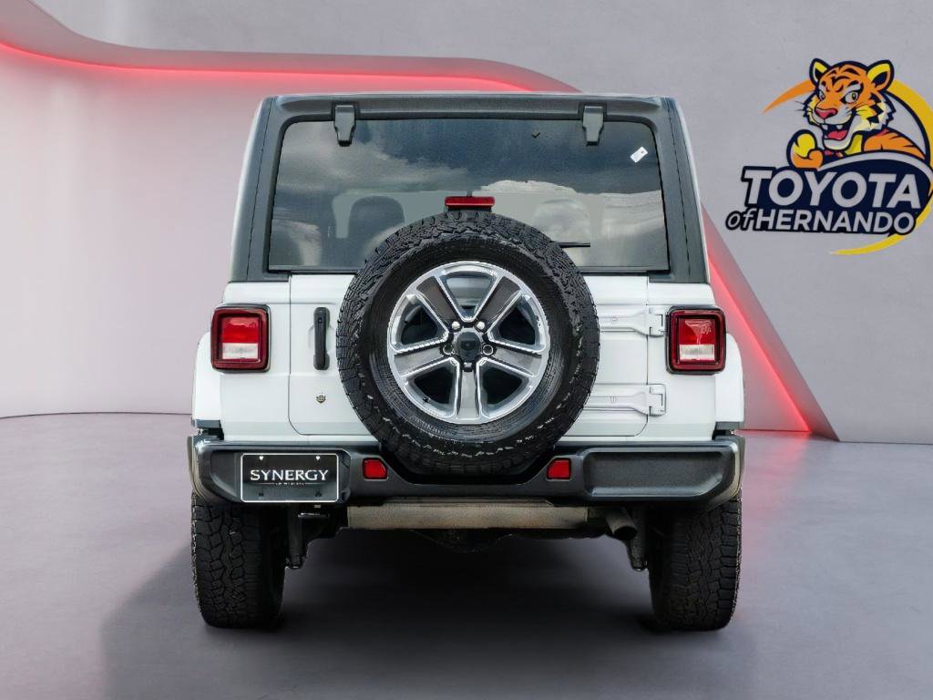 Used 2020 Jeep Wrangler Unlimited Sahara AWD/4WD image 6