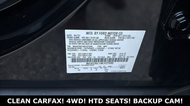 Used 2021 Ford EcoSport SE AWD/4WD image 32