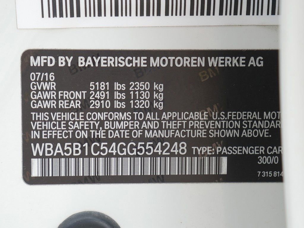 Used 2016 BMW 535i Sedan RWD image 67