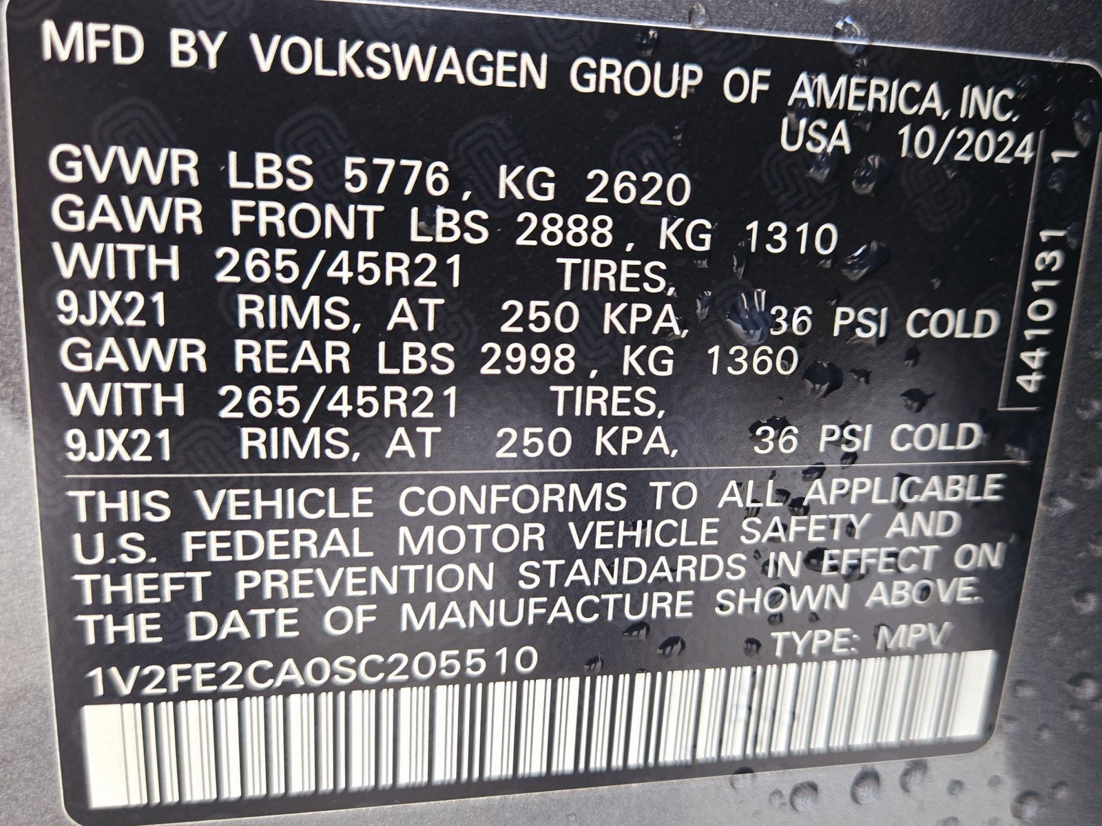 Used 2025 Volkswagen Atlas Cross Sport SEL Premium R-Line AWD/4WD image 24