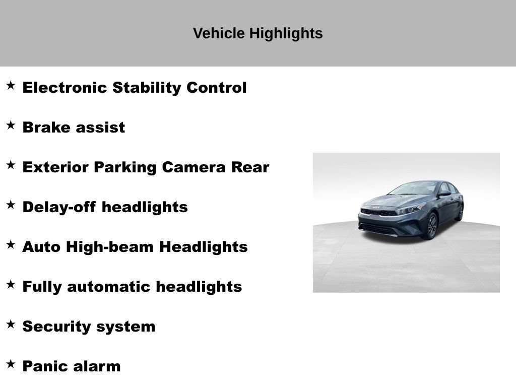 Certified 2023 Kia Forte LXS w/ LXS Technology Package image 37