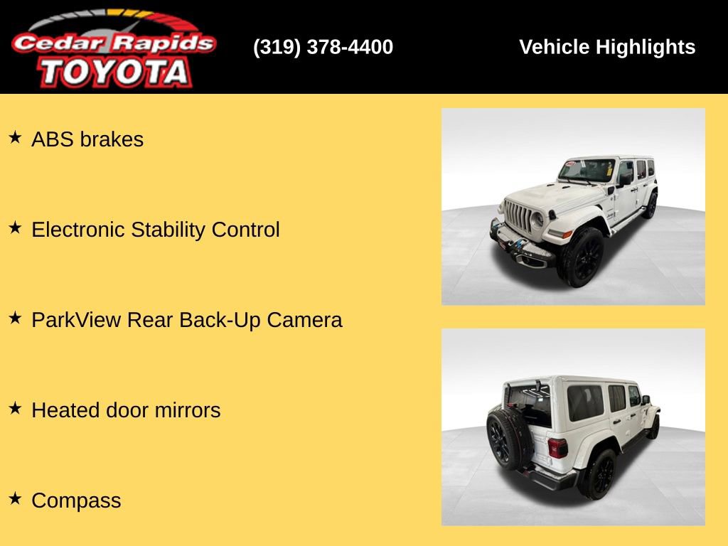 Used 2022 Jeep Wrangler Unlimited Sahara 4xe image 15