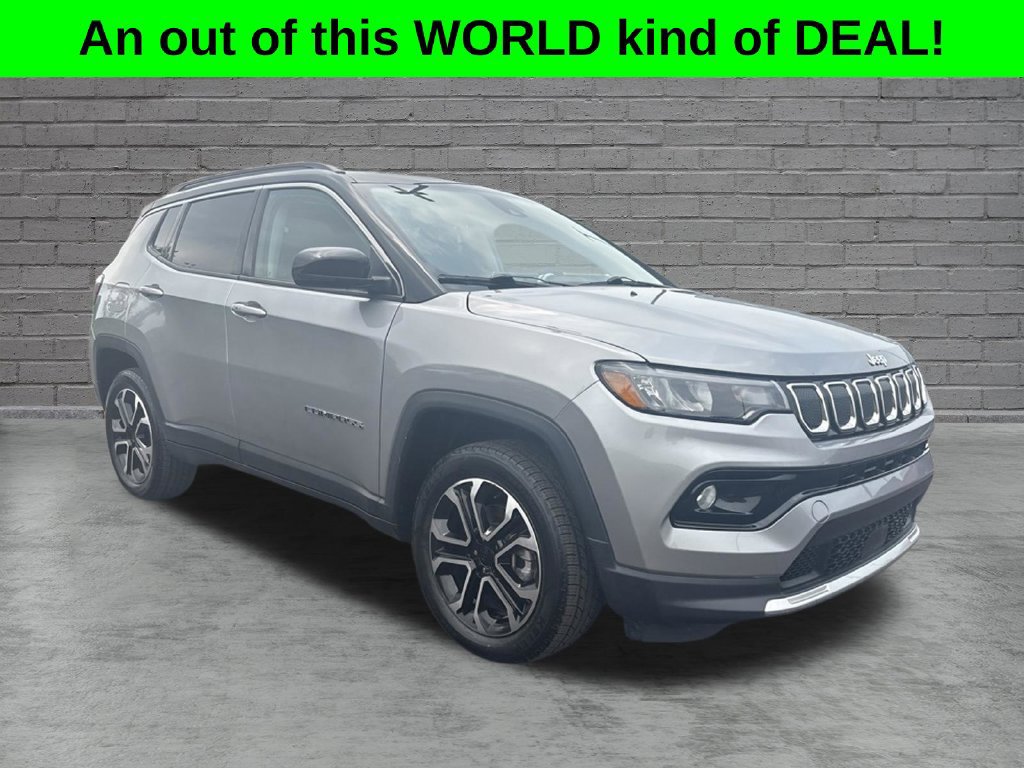 Certified 2022 Jeep Compass Limited w/ Sun and Sound Group