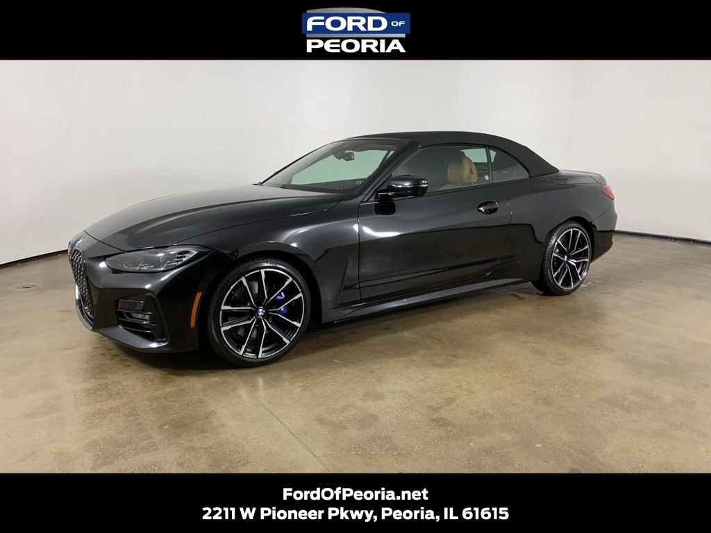 Used 2022 BMW 430i xDrive Convertible w/ M Sport Package AWD/4WD video 1