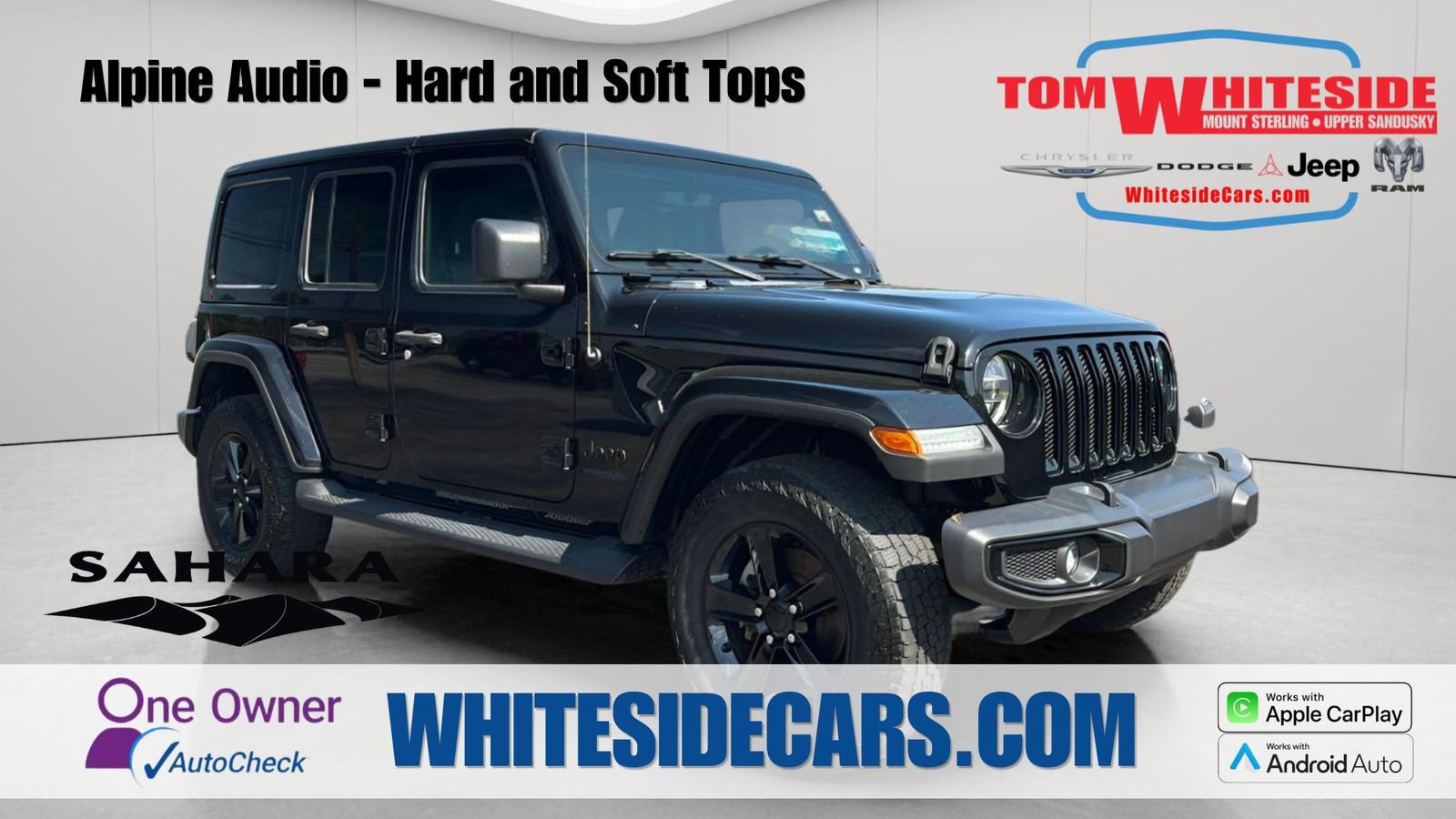 Used 2021 Jeep Wrangler Unlimited Sahara