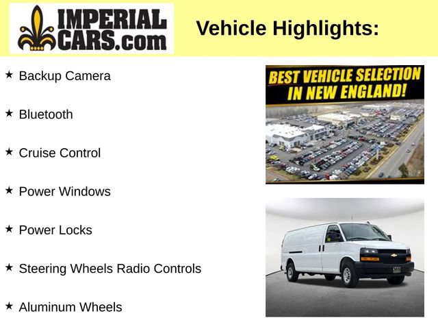 Certified 2024 Chevrolet Express 3500 Extended w/ Driver Convenience Package RWD image 3