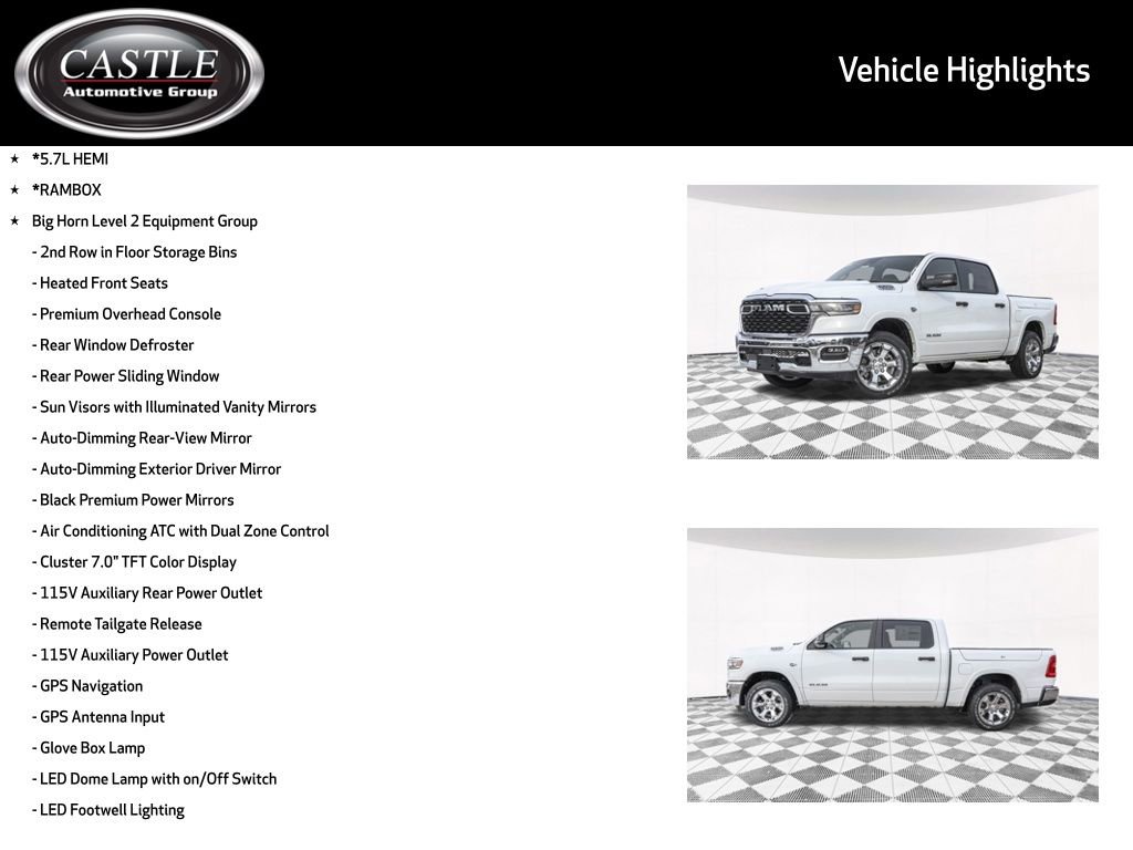 New 2026 RAM 1500 Big Horn/Lone Star image 3