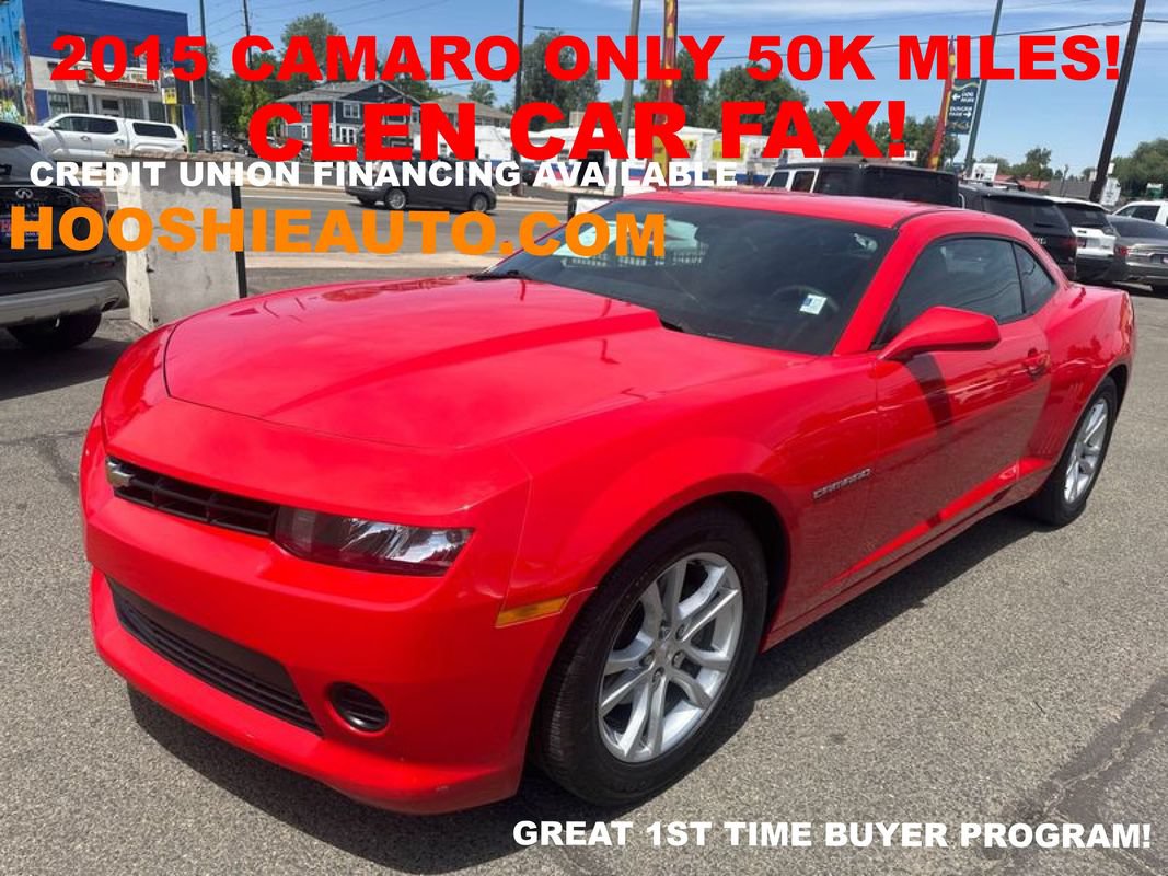Used 2015 Chevrolet Camaro LS RWD image 1