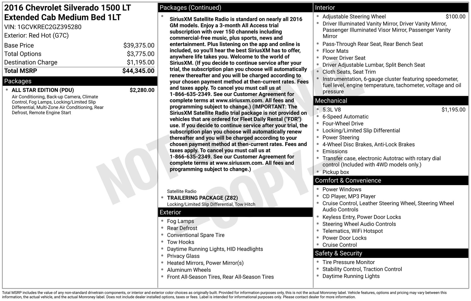 Used 2016 Chevrolet Silverado 1500 LT w/ All Star Edition image 4