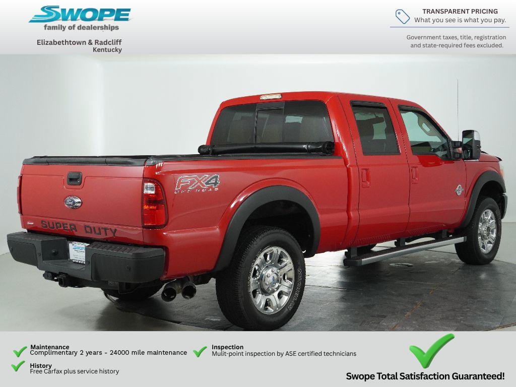 Used 2014 Ford F250 Lariat w/ Chrome Package AWD/4WD image 3