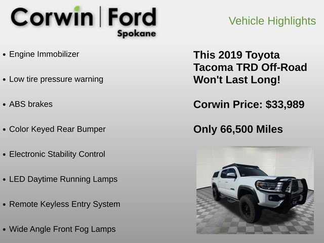 Used 2019 Toyota Tacoma TRD Off-Road w/ Technology Package image 18