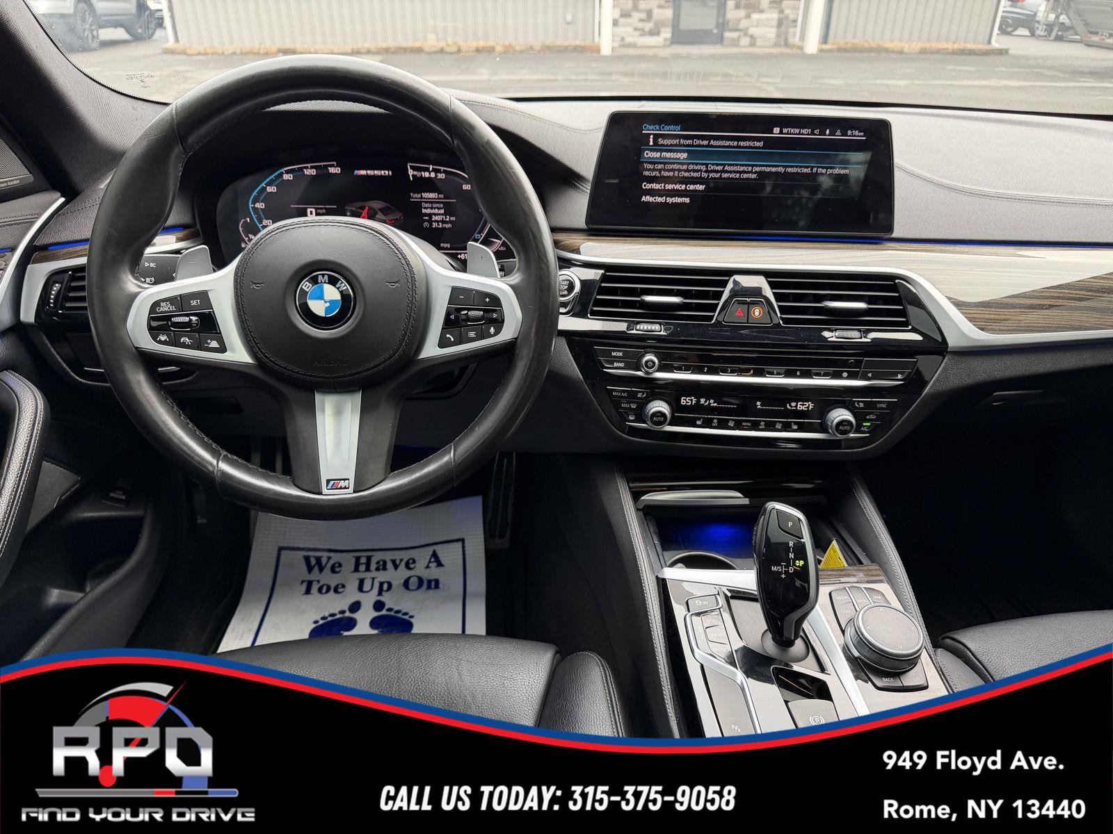 Used 2020 BMW M550i xDrive w/ Executive Package AWD/4WD image 16