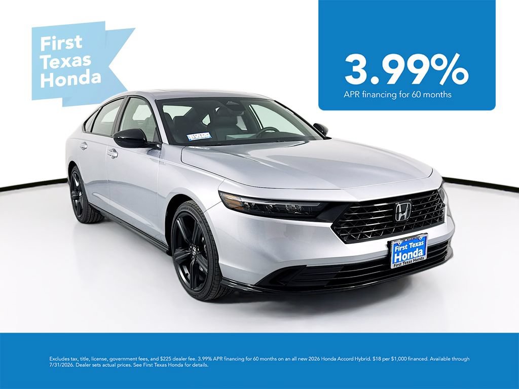 New 2026 Honda Accord Sport