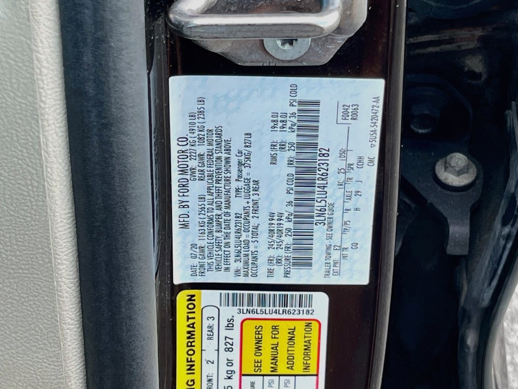 Used 2020 Lincoln MKZ Reserve w/ Elements Package FWD image 32