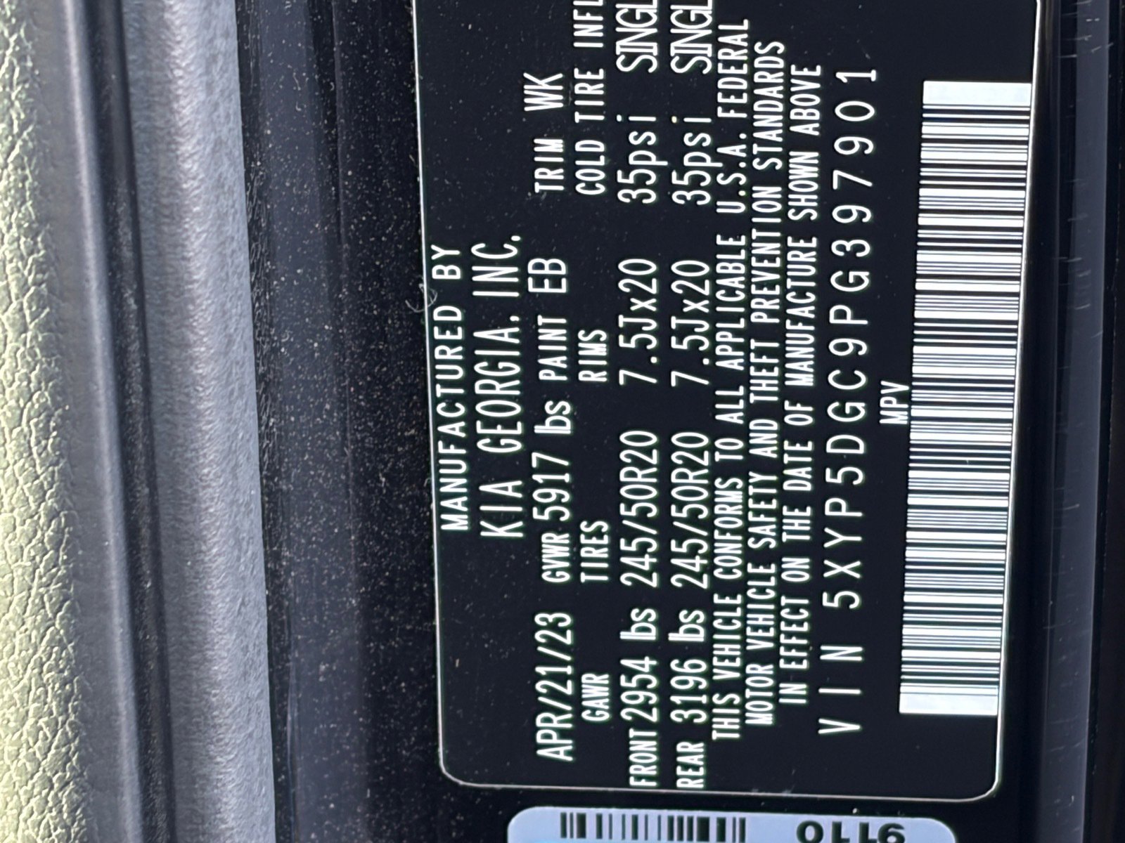 Certified 2023 Kia Telluride SX Prestige X-Line AWD/4WD image 12