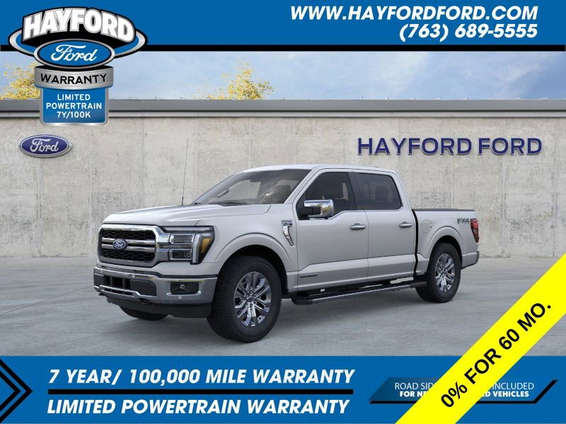 New 2025 Ford F150 Lariat w/ Equipment Group 502A High