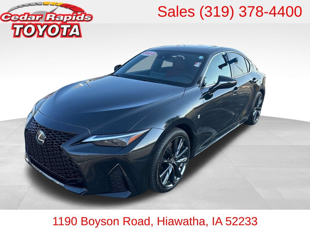 Used 2023 Lexus IS 350 F Sport w/ Navigation Package