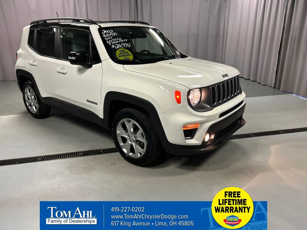 Used 2022 Jeep Renegade Limited AWD/4WD image 1