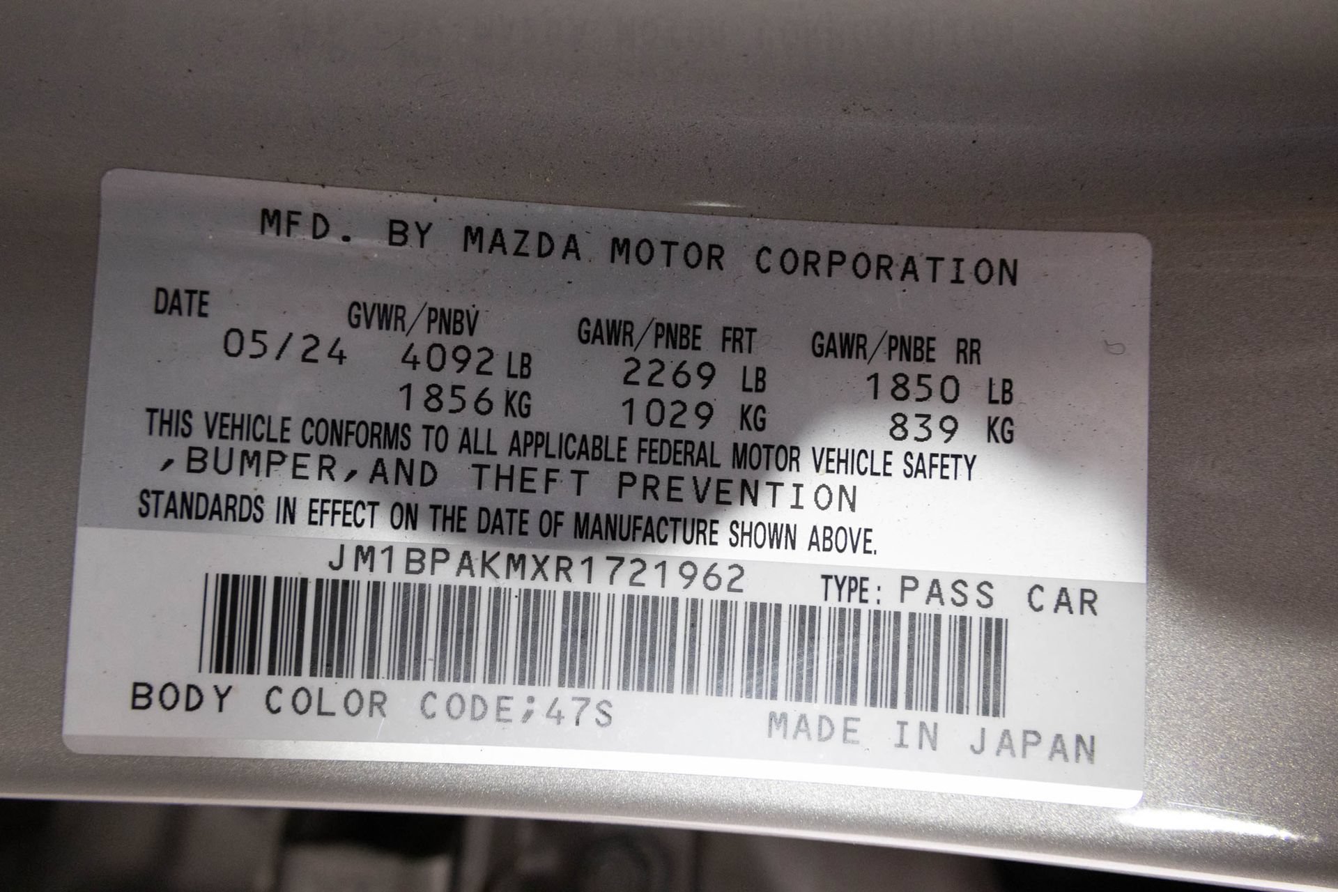 Used 2024 MAZDA MAZDA3 s FWD image 46