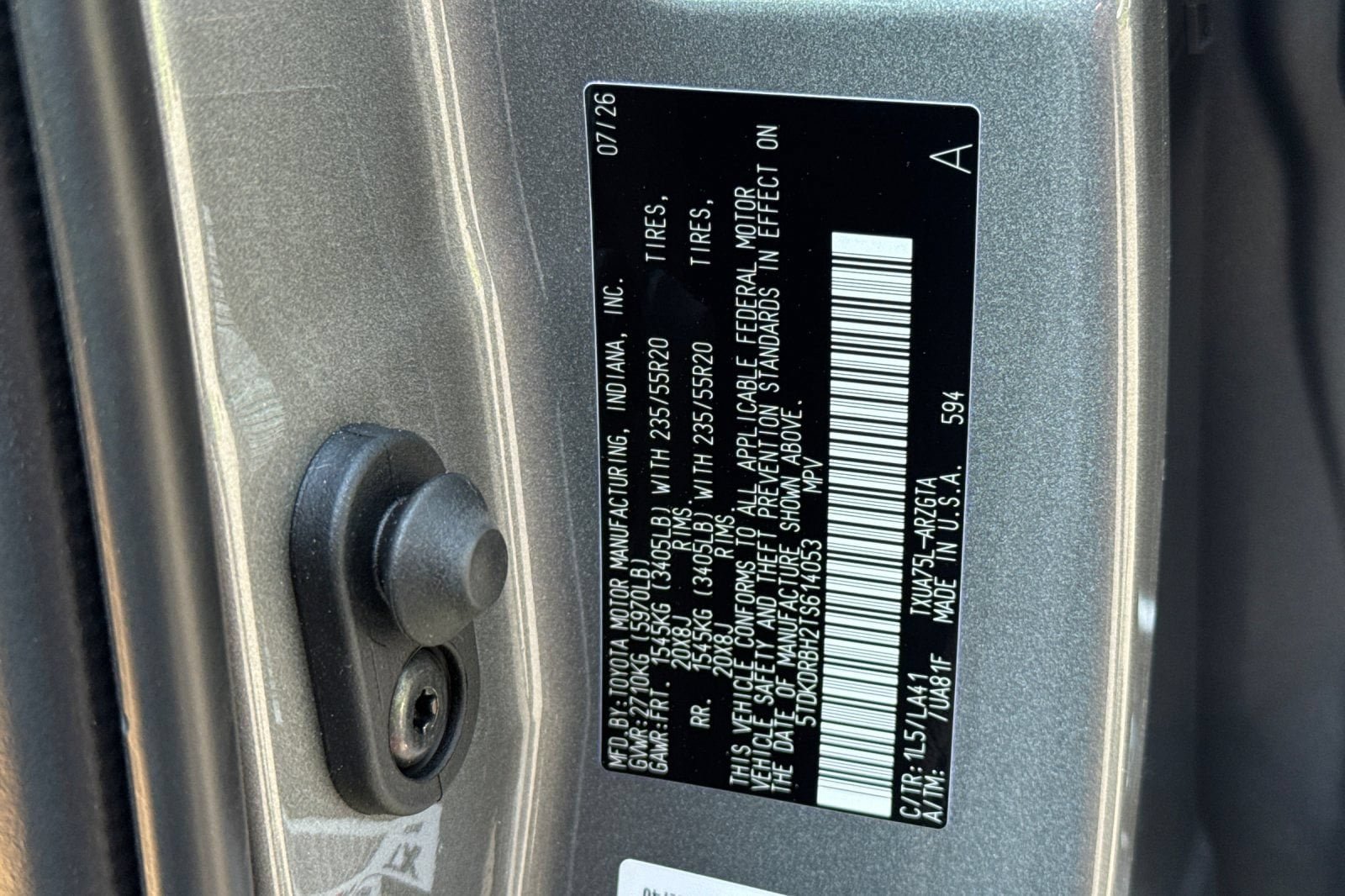 New 2026 Toyota Highlander Platinum AWD/4WD image 37