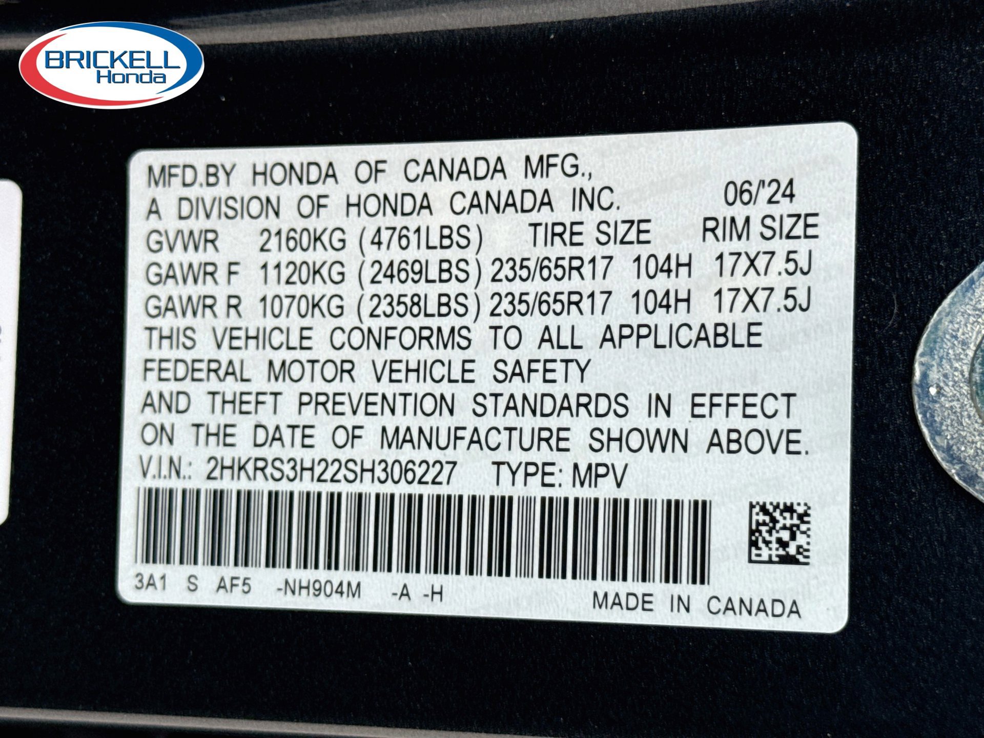 Certified 2025 Honda CR-V LX image 45