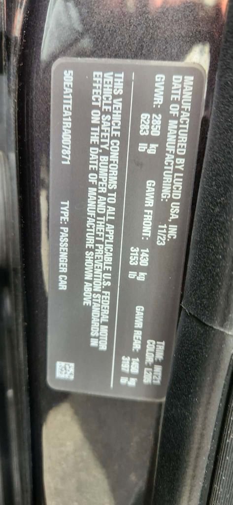 Used 2024 Lucid Air Touring image 6