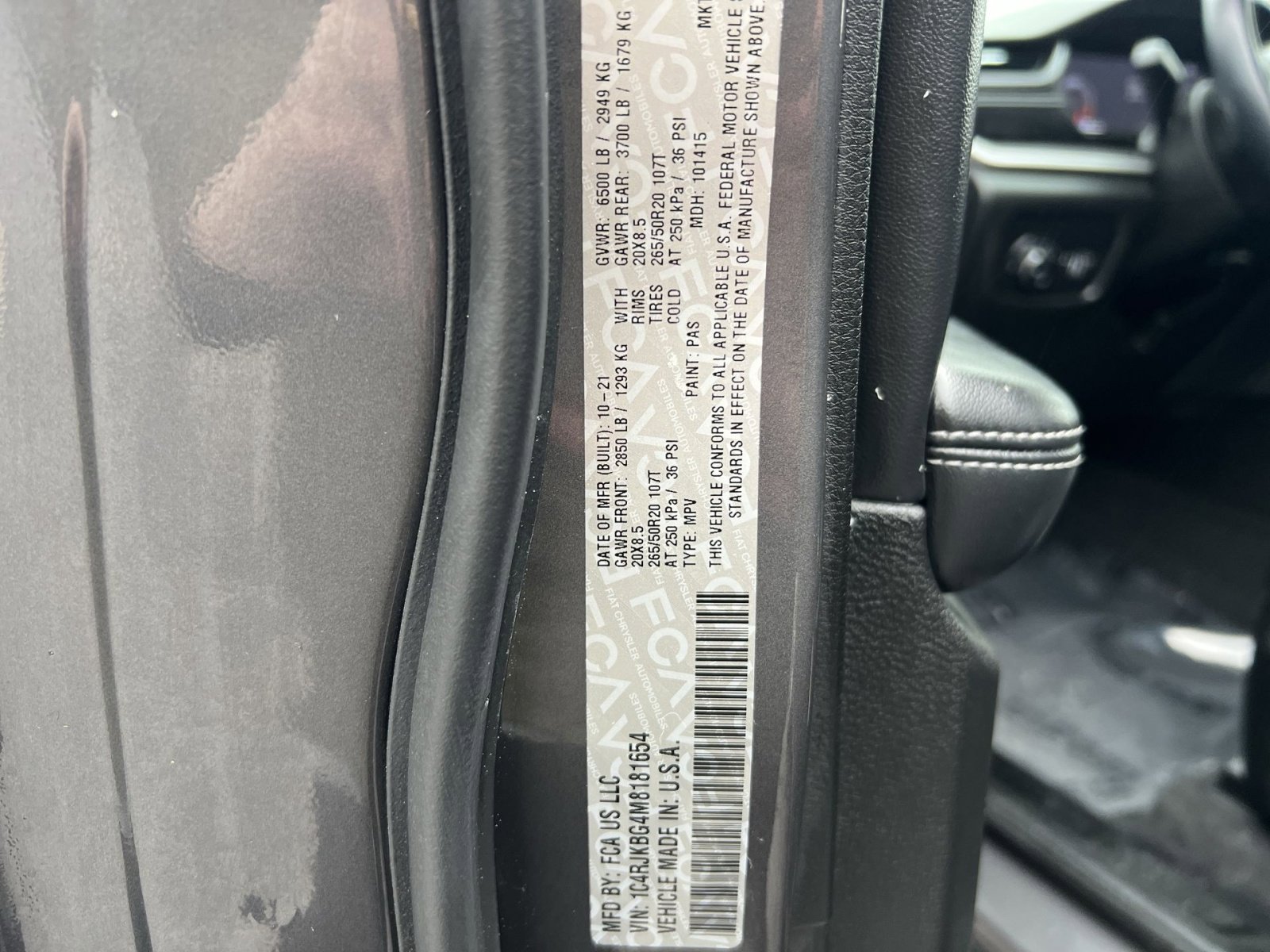 Used 2021 Jeep Grand Cherokee L Limited image 28