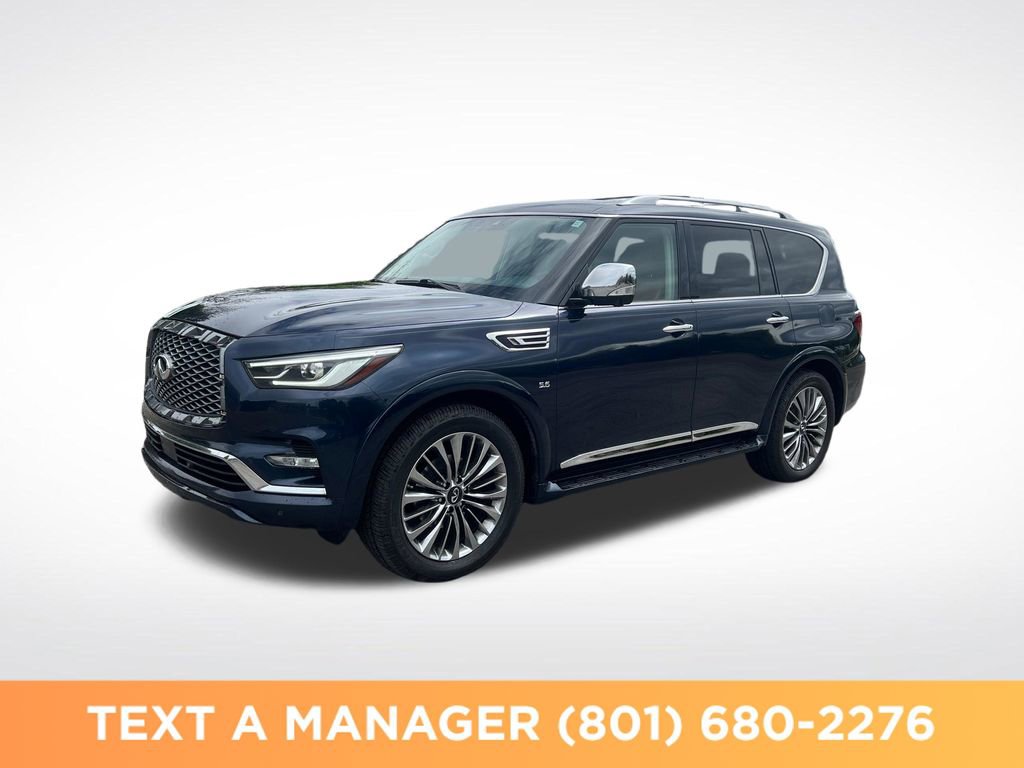 Used 2018 INFINITI QX80 4WD w/ Deluxe Technology Package