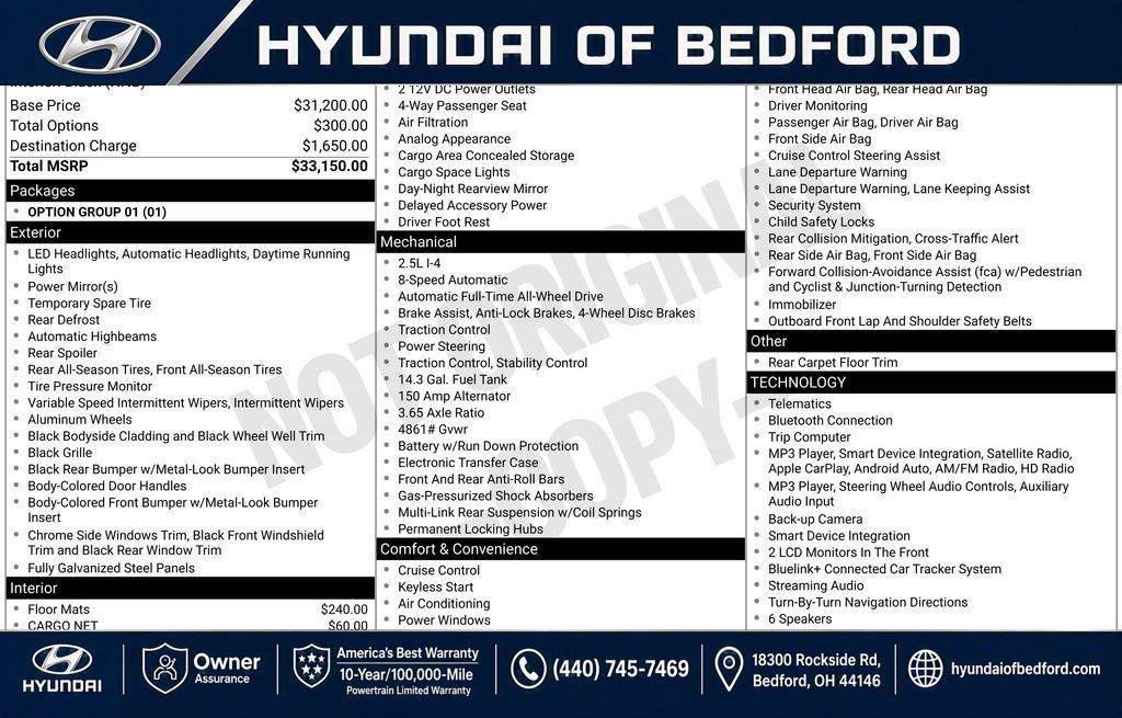 New 2026 Hyundai Tucson SE AWD/4WD image 26