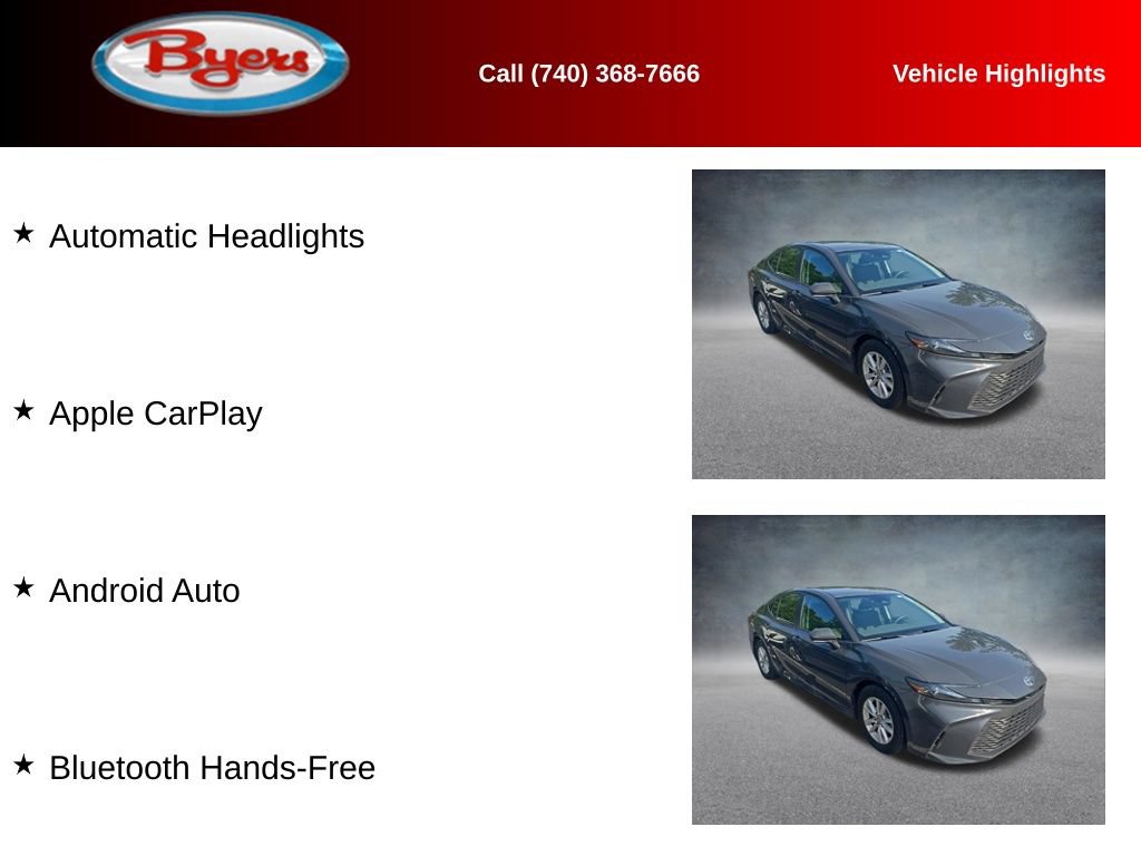 Used 2025 Toyota Camry LE FWD image 11