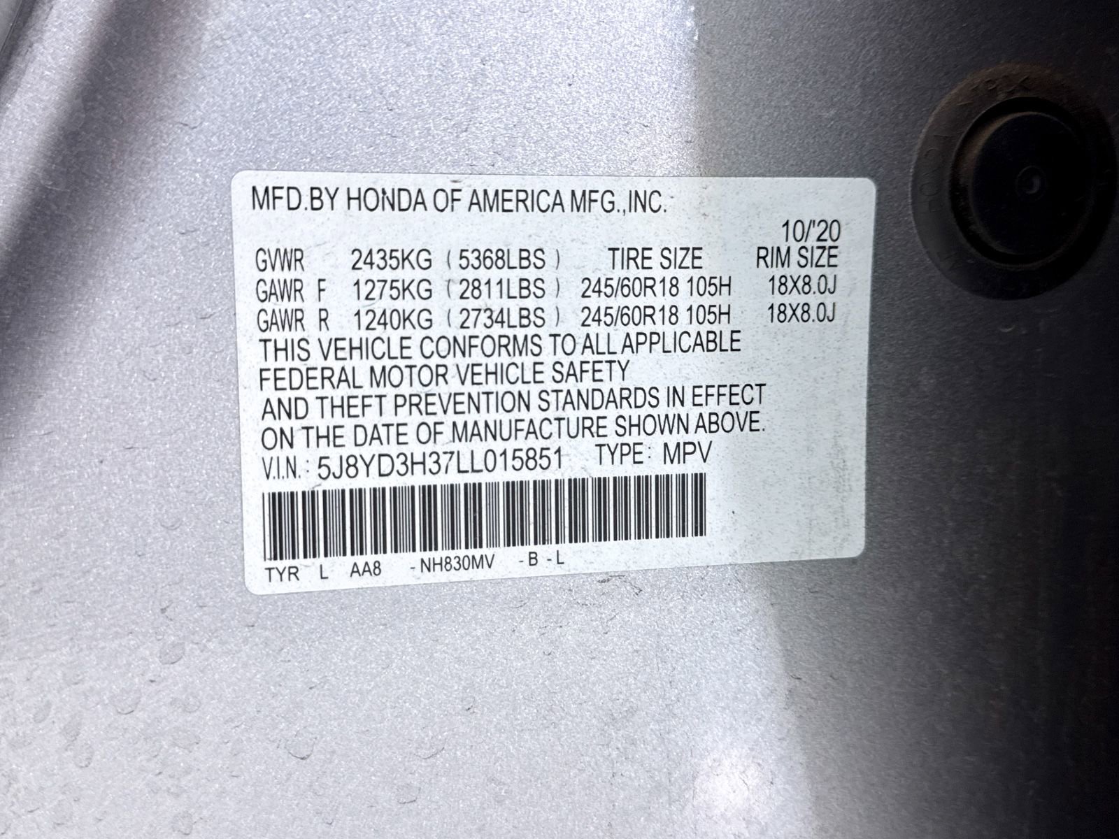 Used 2020 Acura MDX FWD image 32