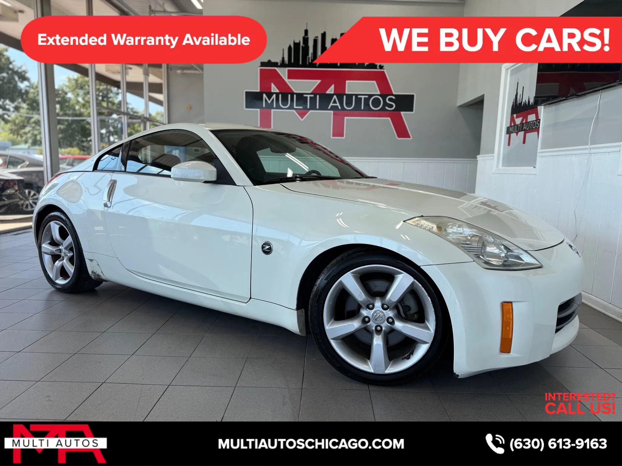 Used 2006 Nissan 350Z Enthusiast w/ (K96) Aerodynamics Pkg