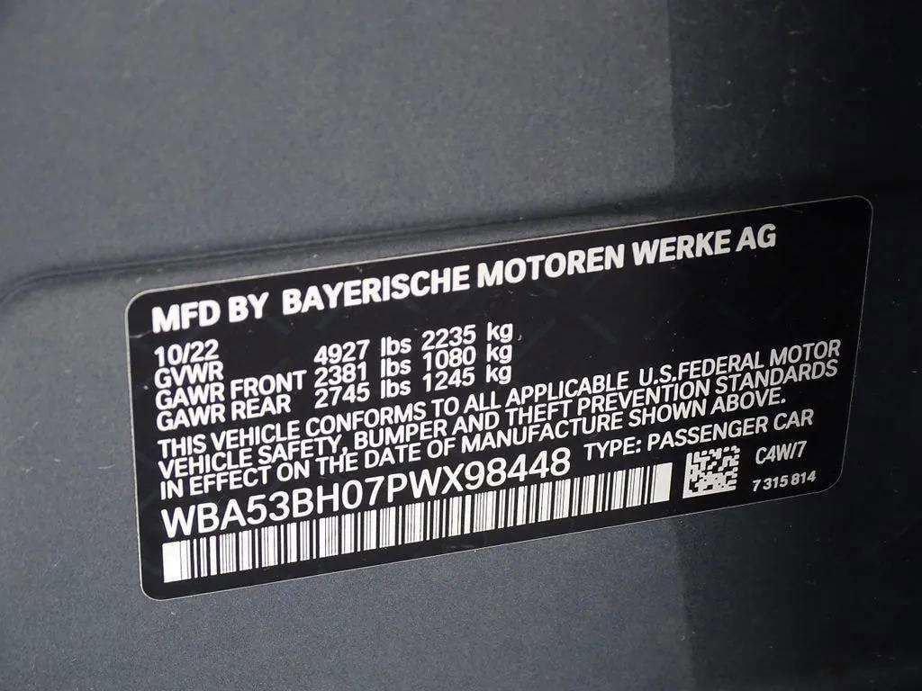 Used 2023 BMW 530i w/ M Sport Package RWD image 26