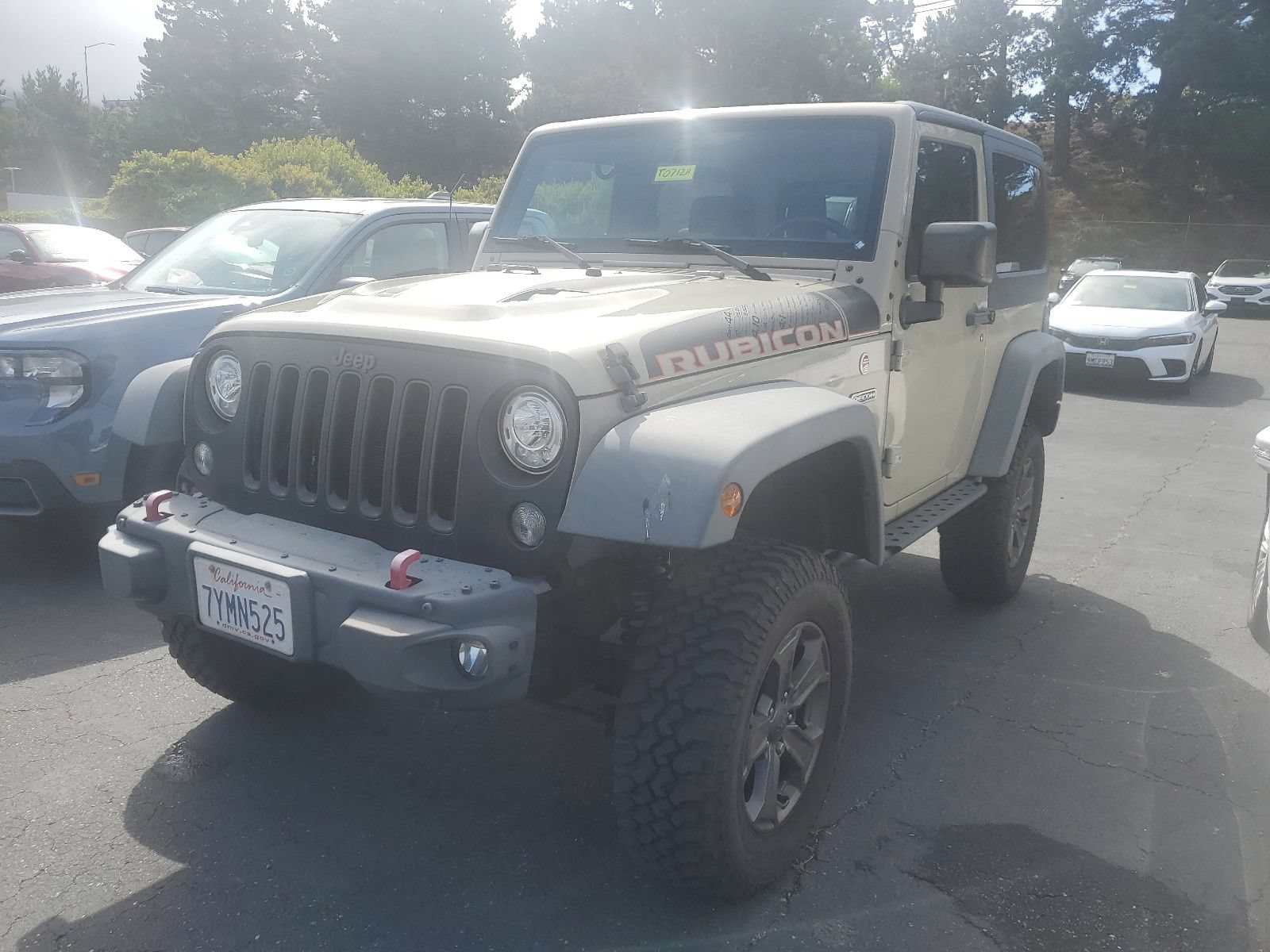Used 2017 Jeep Wrangler Rubicon AWD/4WD image 3