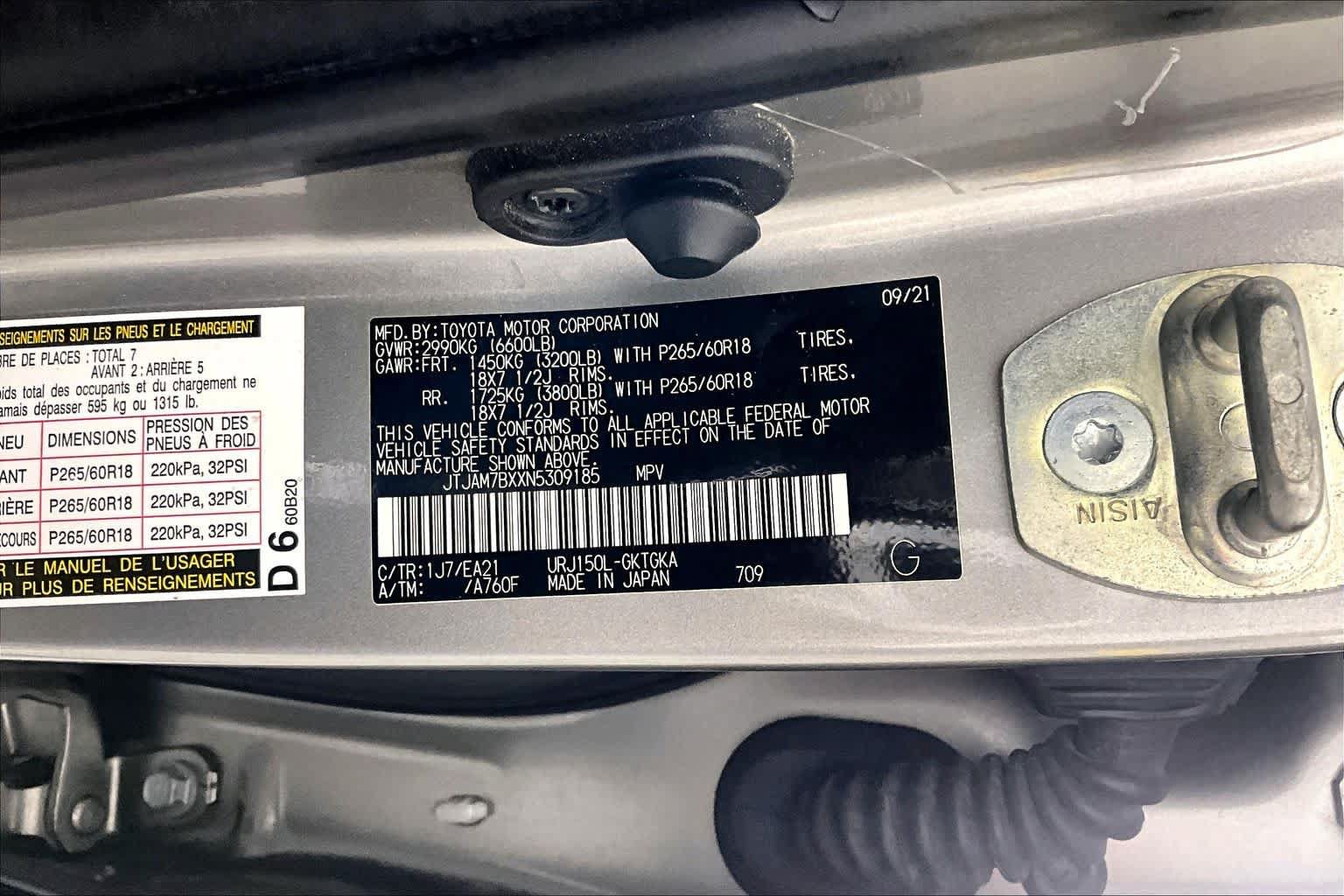 Used 2022 Lexus GX 460 Premium w/ Premium Package AWD/4WD image 33