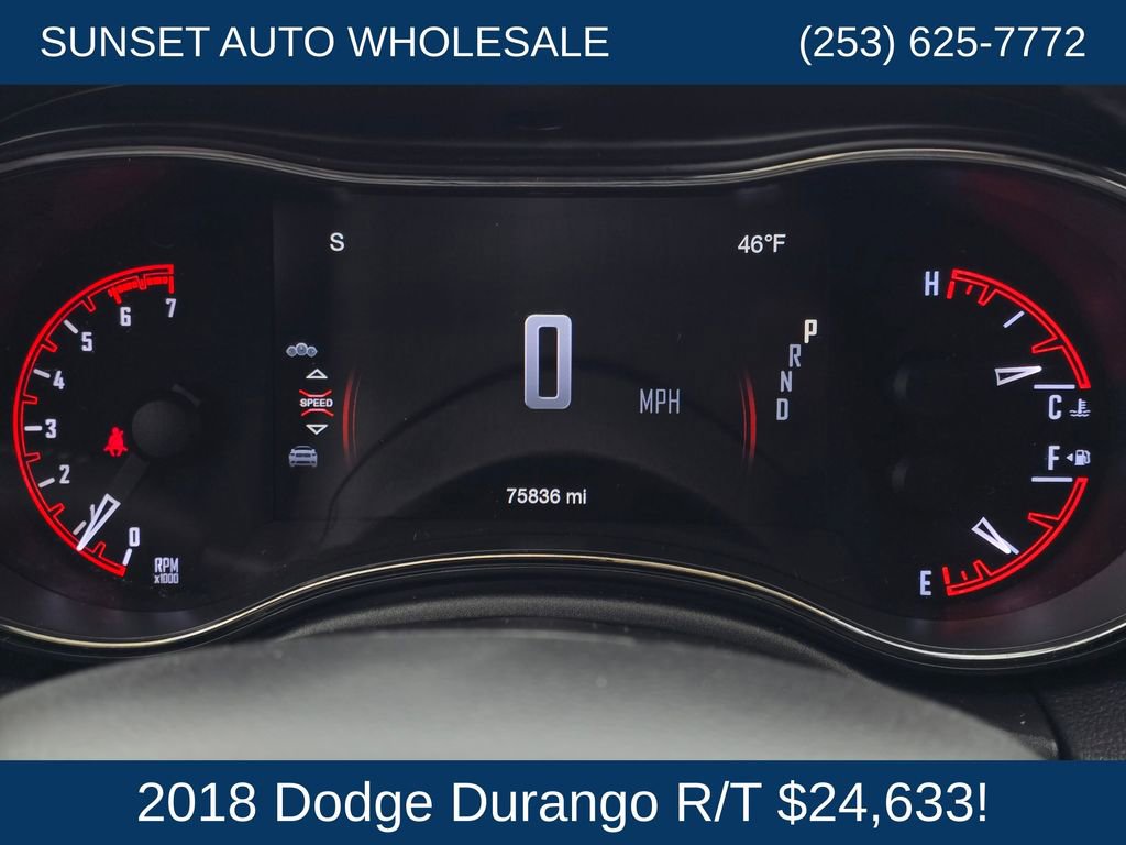 Used 2018 Dodge Durango R/T w/ Technology Group AWD/4WD image 34