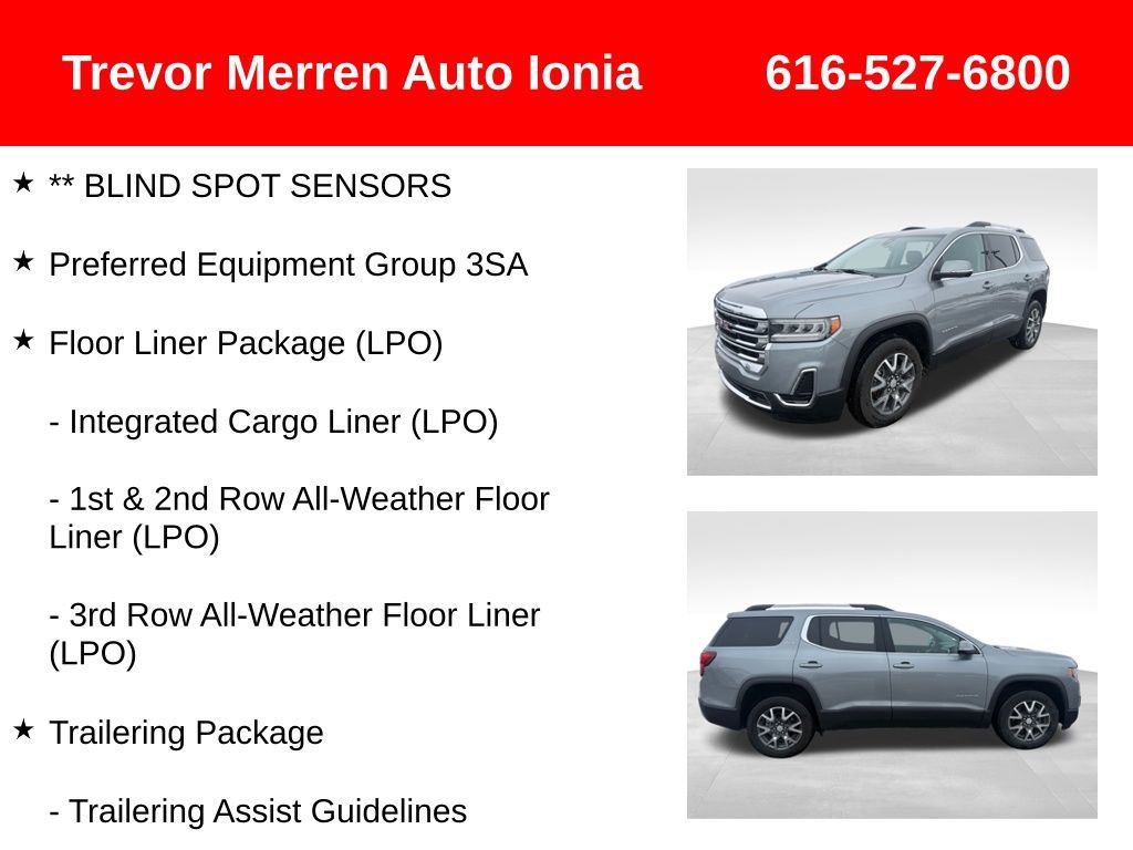 Used 2023 GMC Acadia SLE w/ Driver Convenience Package image 20