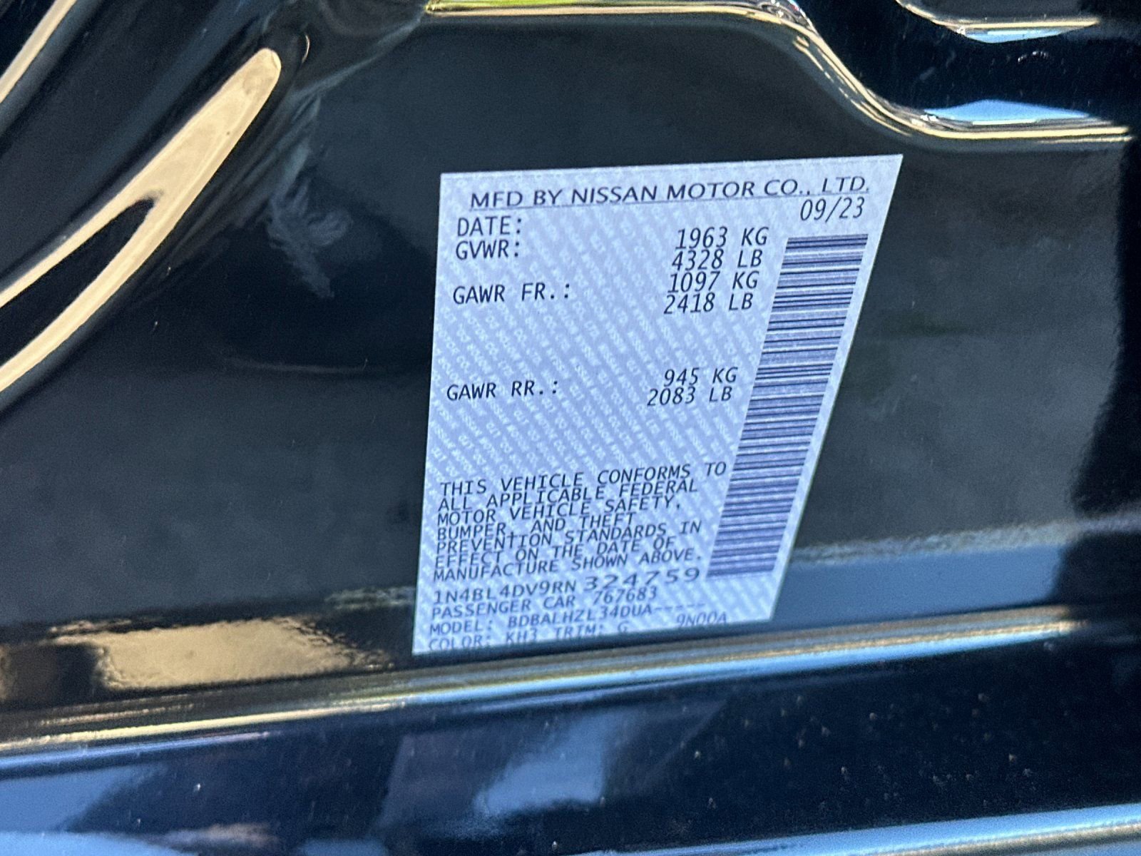 Used 2024 Nissan Altima 2.5 SV image 26