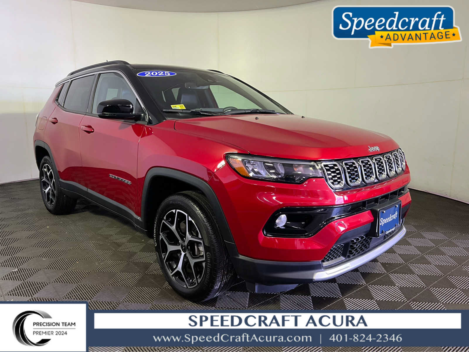 Used 2025 Jeep Compass Limited w/ Sun & Sound Group AWD/4WD image 1