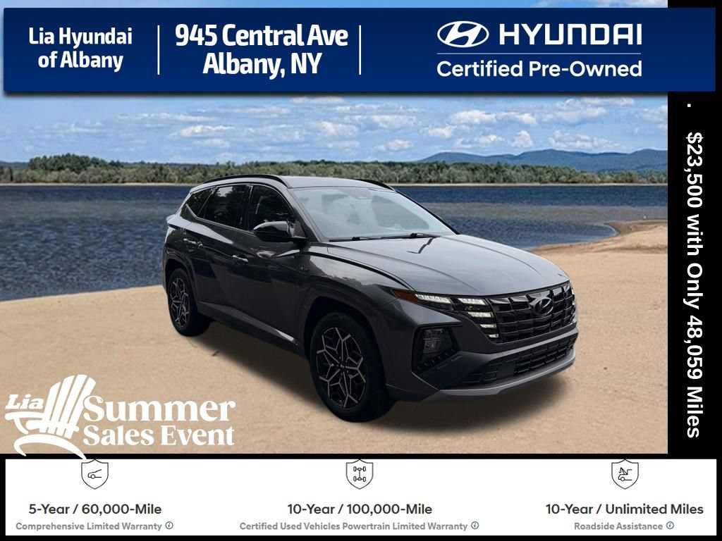 Certified 2022 Hyundai Tucson N Line w/ Cargo Package